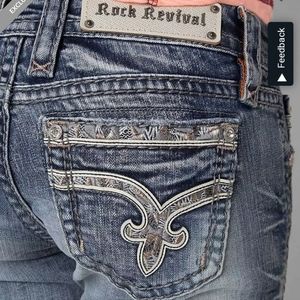 Rock Revival Sherry Easy Crop Jeans